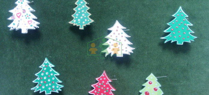 Broches navideños