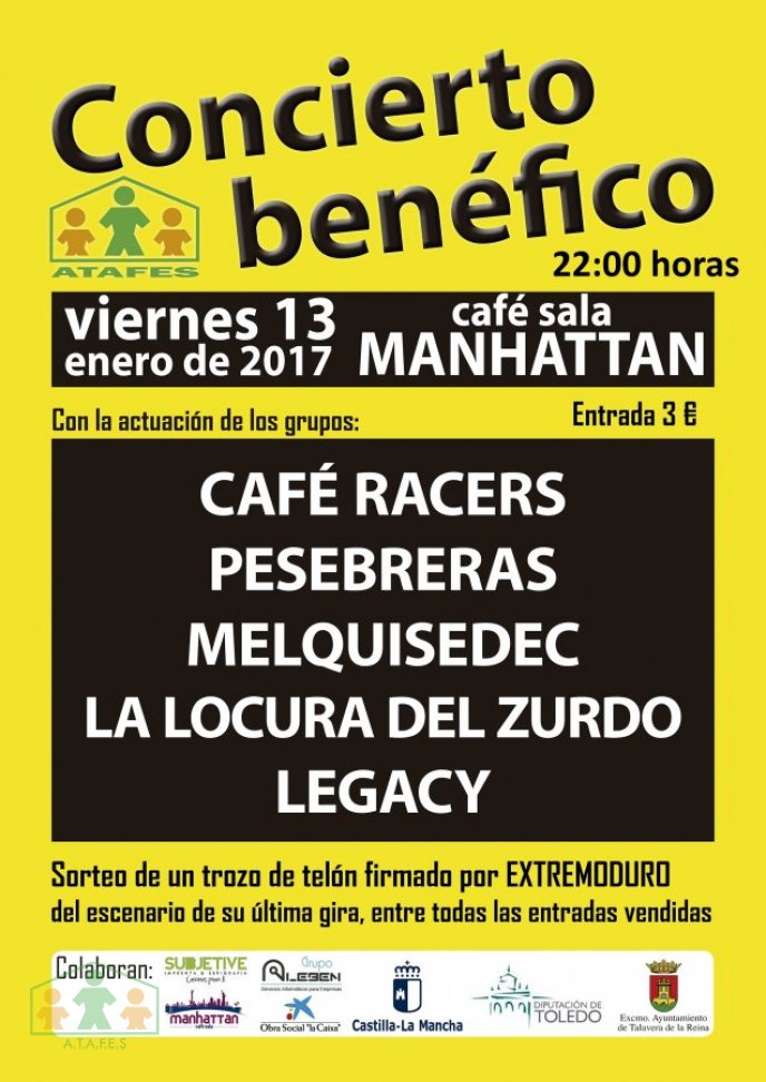 CONCIERTO A BENEFICIO DE ATAFES