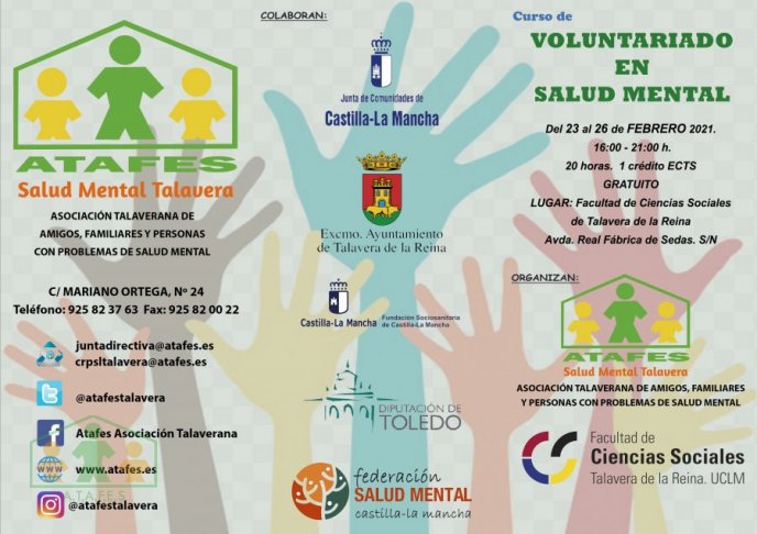 CURSO DE VOLUNTARIADO EN SALUD MENTAL 2021