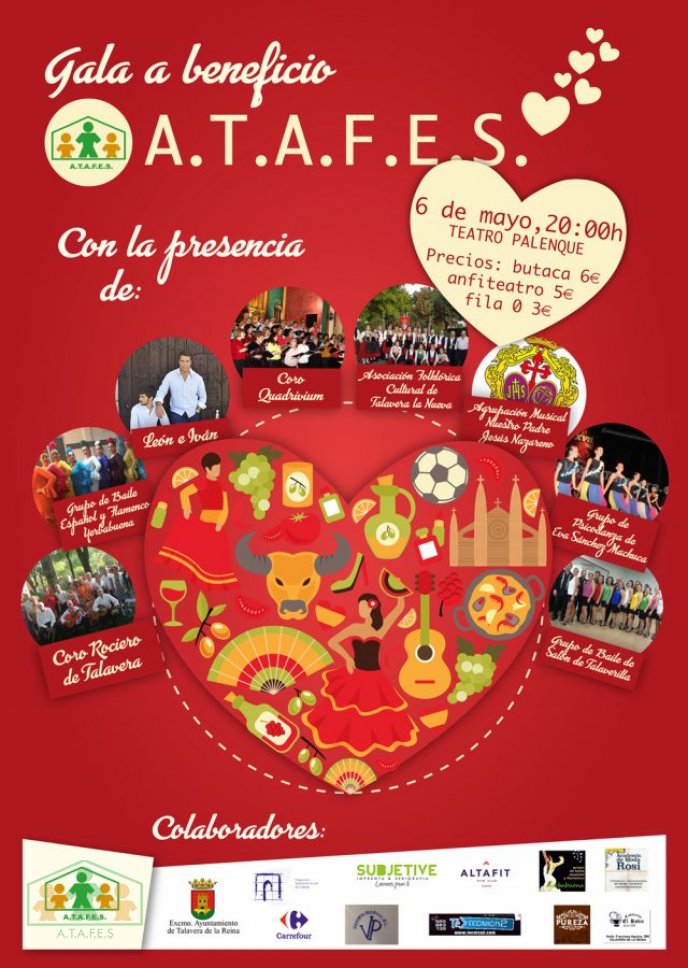 GALA a beneficio de A.T.A.F.E.S.