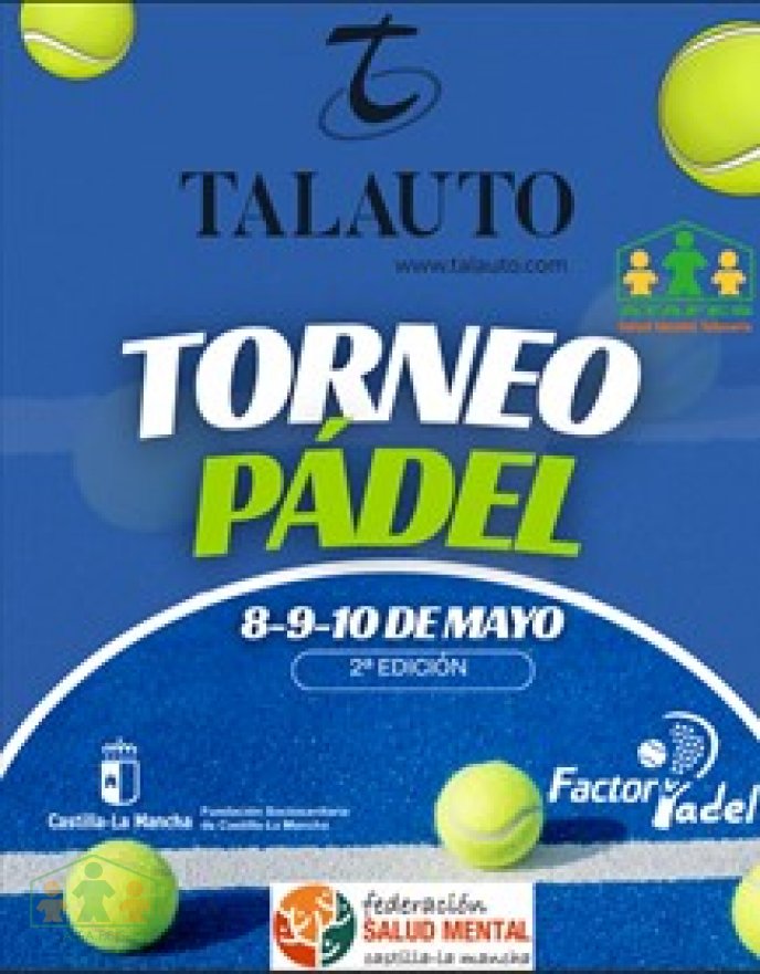 II Torneo Solidario de ATAFES TALAVERA “Pádel por la Salud Mental"