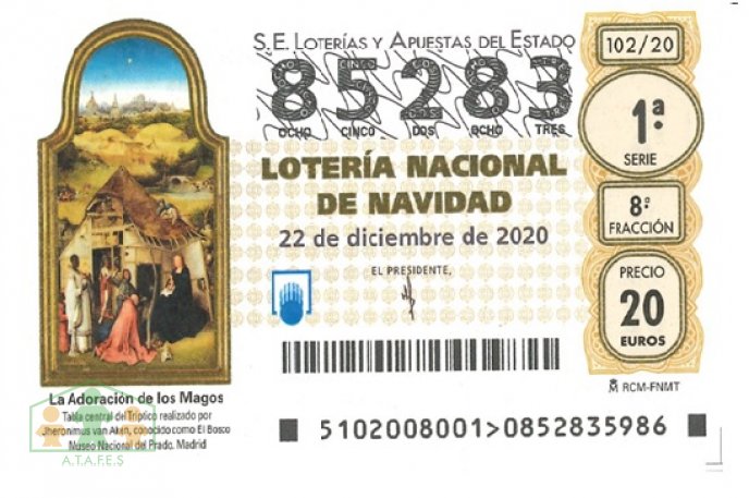 LOTERIA DE NAVIDAD DE ATAFES