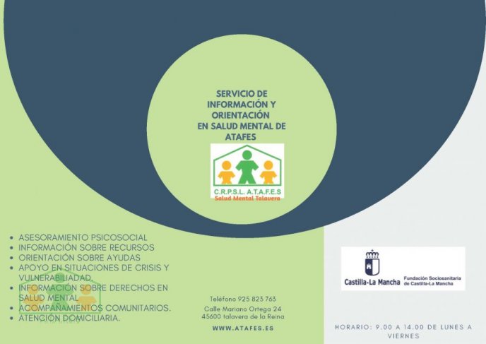 SERVICIO DE INFORMACIÓN Y ORIENTACIÓN EN SALUD MENTAL DE ATAFES