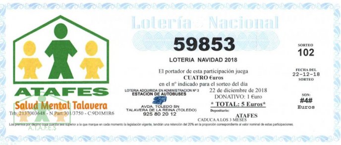 ¿Y SI TOCA AQUÍ? YA TENEMOS LOTERÍA DE NAVIDAD