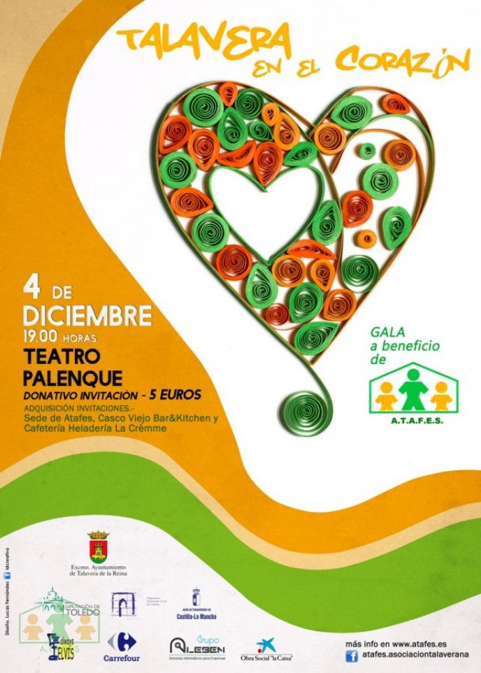 TALAVERA EN EL CORAZÓN, GALA DE NAVIDAD A BENEFICIO DE ATAFES.