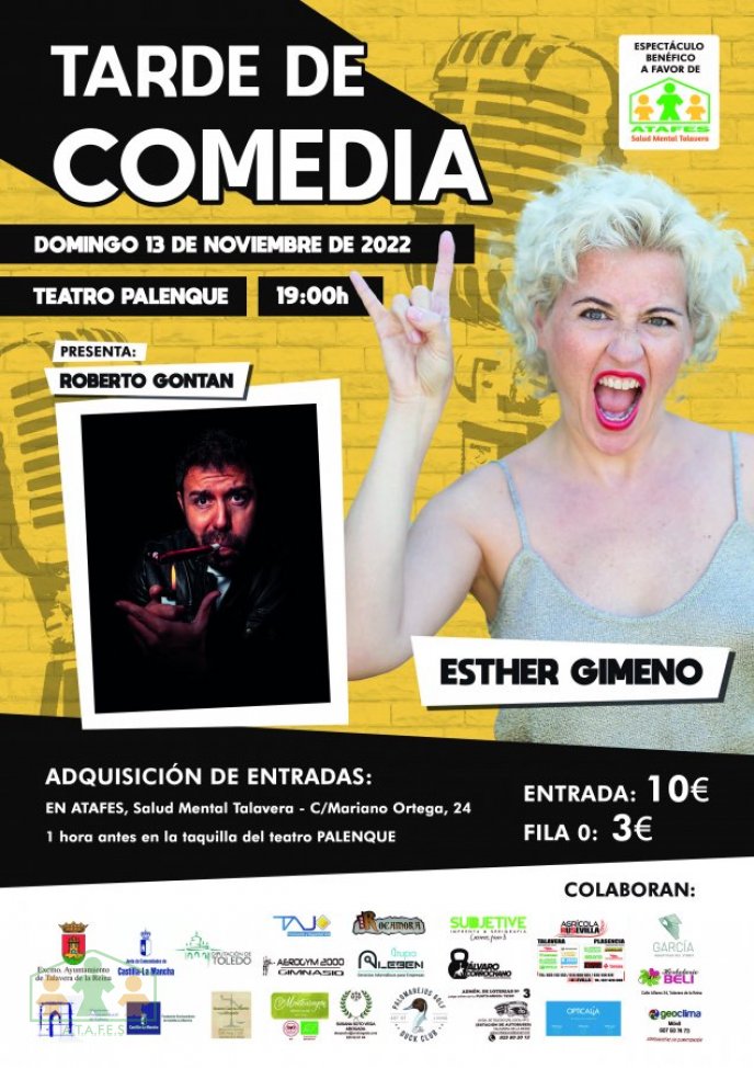 TARDE DE COMEDIA A BENEFICIO DE ATAFES