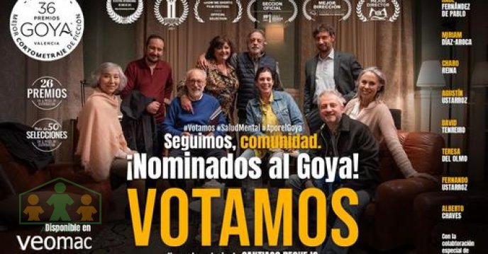 ‘Votamos’, corto nominado los Goya pone la salud mental sobre la mesa