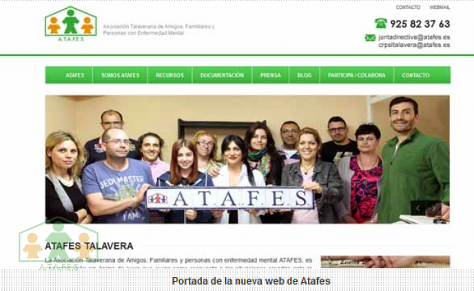  Atafes Talavera lanza al mundo su nueva página web