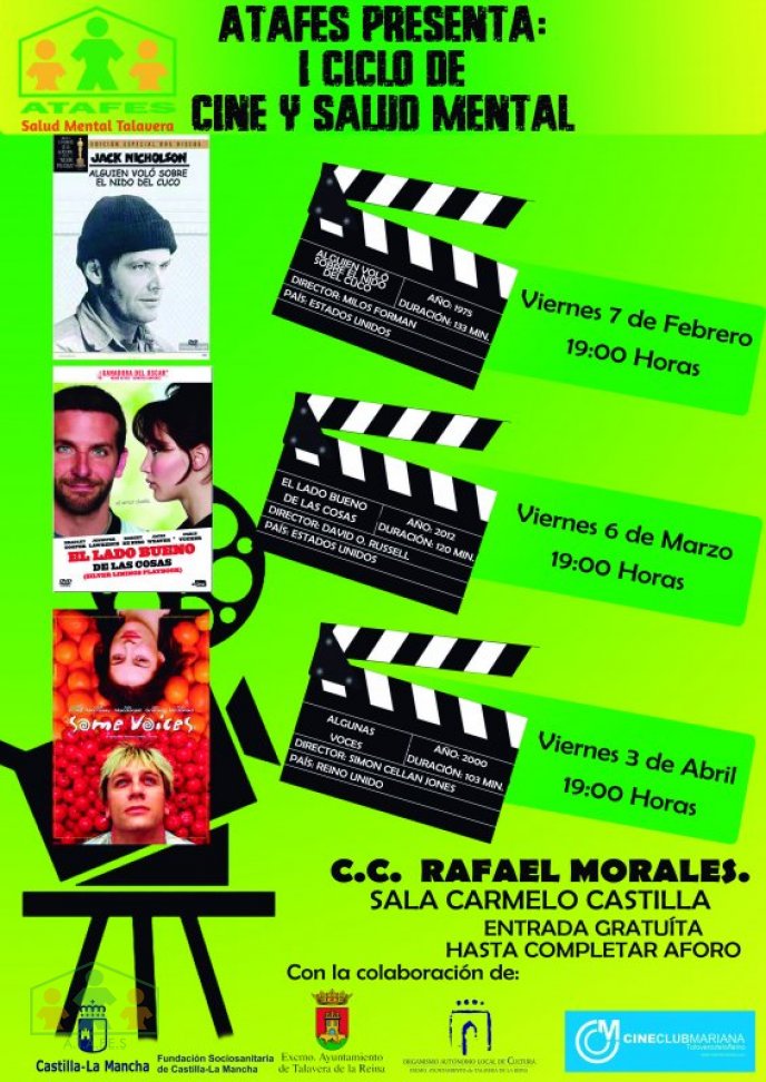 I Ciclo de “Cine y Salud Mental” ATAFES Talavera