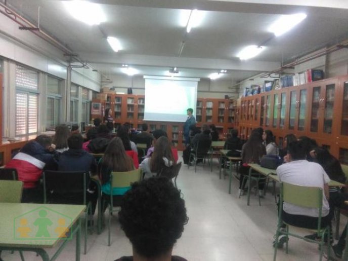 Noticia Sensibilizacion en Centros de secundaria